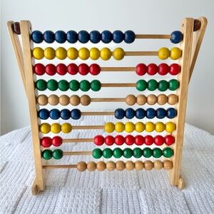 Vintage IKEA Wooden Abacus